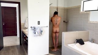 Slutty Stepsister with Massive Tits Asks to Be Fucked by a Giant Rod