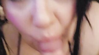 BBW Sucks Slender Gamer Boy Rod