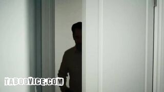 Black Stepdaughter Finally Let Her Concupiscent Stepdad Fuck Her Vagina