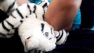 Humping several plushies till im not lustful