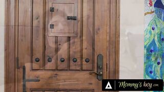 MOMMY'S BOY - Concupiscent MILF Penny Barber Is Caught By Stepniece Chloe Surreal Whilst Fucking Her Stepson