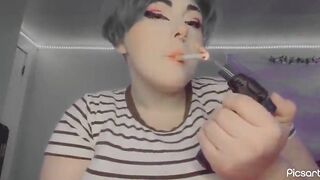 Flashing YOU During the time that I Smoke