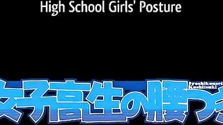 Hentai teacher screws two students