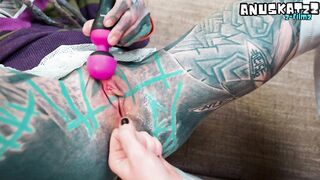 Intense Anal Fisting on Tattooed Hottie - Gap Stretching Madness