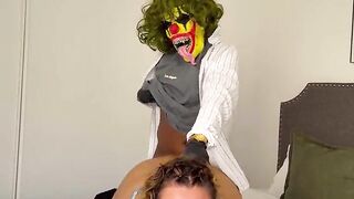 Peachie Garcia Loving Every Second Of The Wicked Clown Giving it Admirable To HER!