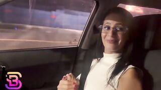 I made my cuckold husband take me and a scoundrel I met at the party to a motel to fuck my ass and my twat, and the cuckold filmed everything (FULL VIDEO ON RED)