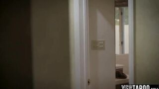 Big melons Asian teen gets out of trouble by blowing and riding a government official