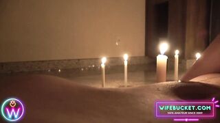 Homemade Porn by Wifebucket - Passionate candlelight St. Valentine 3-some