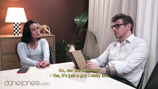 Small student thinks her teacher is cute - Dane Jones