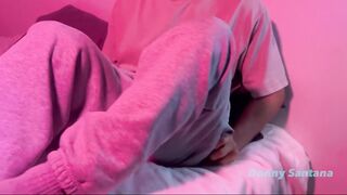 Watch your friend try his new sextoy and hear him moan and cum for you ????????