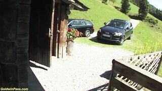 German milf extreme rough anal screwed