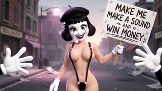 A stranger played a game with me, won money and had sex.