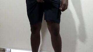 Sucking the Black Dude's Weenie Before He Cums
