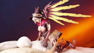 Mercy riding, with sound, short loop.