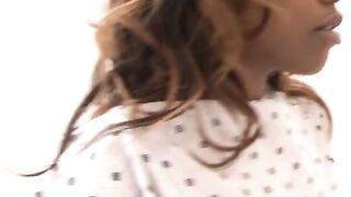 Young ebony gal in lesbo action with her psychiatrist