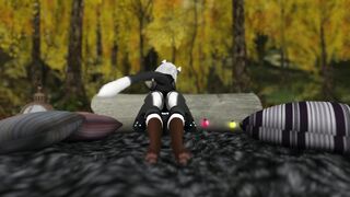 Otter & Kitty Forest Fucking - (M)(F) [Second Life]