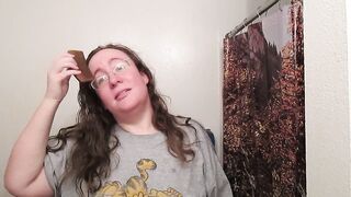 Hair Journal: Combing Long Curly Strawberry Golden-haired Hair - Week 10 (ASMR)