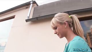 Public Agent - Desperate Blonde College Hotty Willing to Work for a Hard Screw