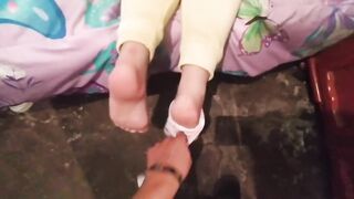 Hawt Wife Blindfolded has Sex with Stranger Thinking this chab is her Husband