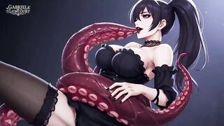 The "Thousand" Monster and Rock Girls 1 – Dark Manga Fantasy