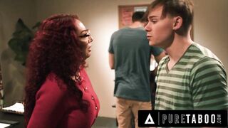 MILF Teacher Gets Double Teamed