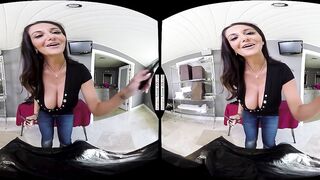 Ava Addams bangs your brains out after giving you a hair cut