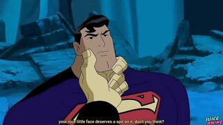 (Gay Bara yaoi Mongul Riding on Superman's steel weenie (gay anime)