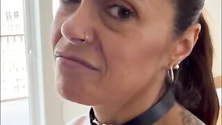 I was a nasty MILF wife and hubby punished me