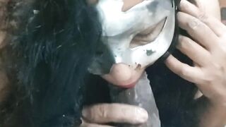 I watched Netflix with a hawt golden-haired & cum in mouth