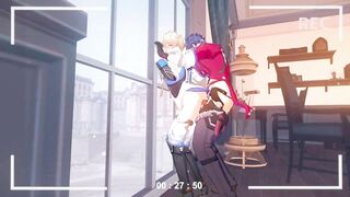 Sampo x Gepard - Honkai Star Rail Yaoi Animation