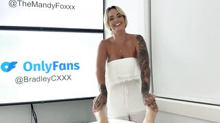 Step Mom Mandy FoXXX Rubs Your Feet, Legs, And Gets Creampie! Bradley C XXX - The Mandy FoXXX
