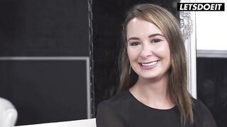 Freya Dee's first Time Taking Christian Clay's Chubby Jock - LETSDOEIT