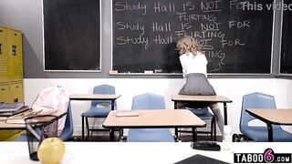 ASMR after school with tiny teen student who seduces her teacher
