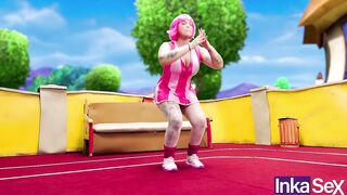 INKA TOWN - Vergotacus and Fierroten fuck Stephanie with a pink cunt in the butt and Zigy fists her