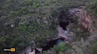 Dreadhot's Juicy Snatch Gets Screwed Below the Waterfalls