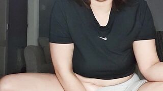 PART 2 -British chavy slut Squirting all over floor soaking juicy messy talk