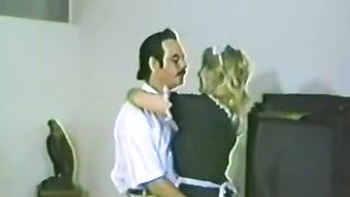 A Sexy Blonde Maid Gets Banged by the Home Owner