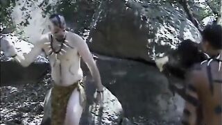Hot black chick get white shlong to punk her ass