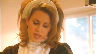 Horny doxy enjoys banging whilst playing with her juicy vagina