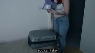 first Night Sharing Bed With Curvy Stepmom Ends With Creampie