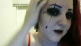 Lascivious Harley Quinn tit screws Baty when Joker is away