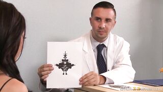 Doctors Adventures - Adriana Chechik Gives Keiran a Sloppy Deepthroat Oral job-job Before He Fucks Her