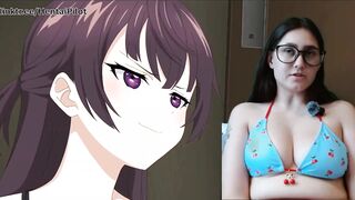 Livestream Reaction to Stepsister Made Me Cum Manga