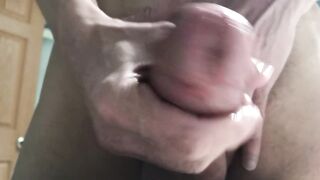 Guy Cums Twice Thinking of V