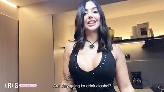 I Had to Dilate My Arsehole to Insert a Large Dong for the first Time - Iris Rodriguez & Danner Mendez