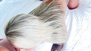 Consummate Blonde Gets An Accidental Biggest Facial - Bradley C XXX - The Mandy FoXXX