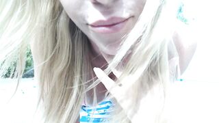 outside hottub oil enjoyment