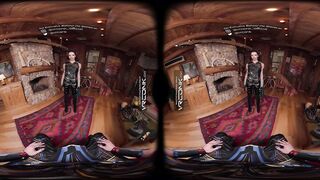 VR Conk: Sexy Ebony Valkyrie Gives A Deep Fellatio And Screws Thor in Marvel Cosplay Parody - VR Porn