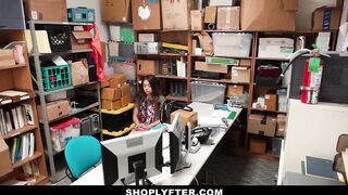 Thieving teen caught and pounded