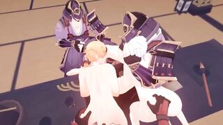 Genshin Impact Inazuma NPC Orgy